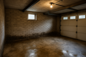 kallare garage avfuktare vatten