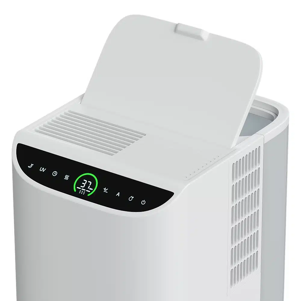 Arida EVA 1.000 Evaporativ luftfuktare med toppfyllning topp