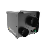 sort luftavfukter flenser tørr luft ut og fuktig luft ut